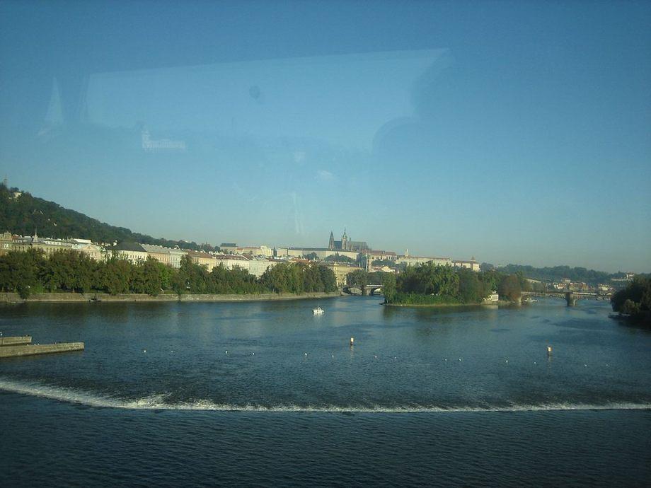 10/2/11 Moldau river and Hradcany castle IMG 4789