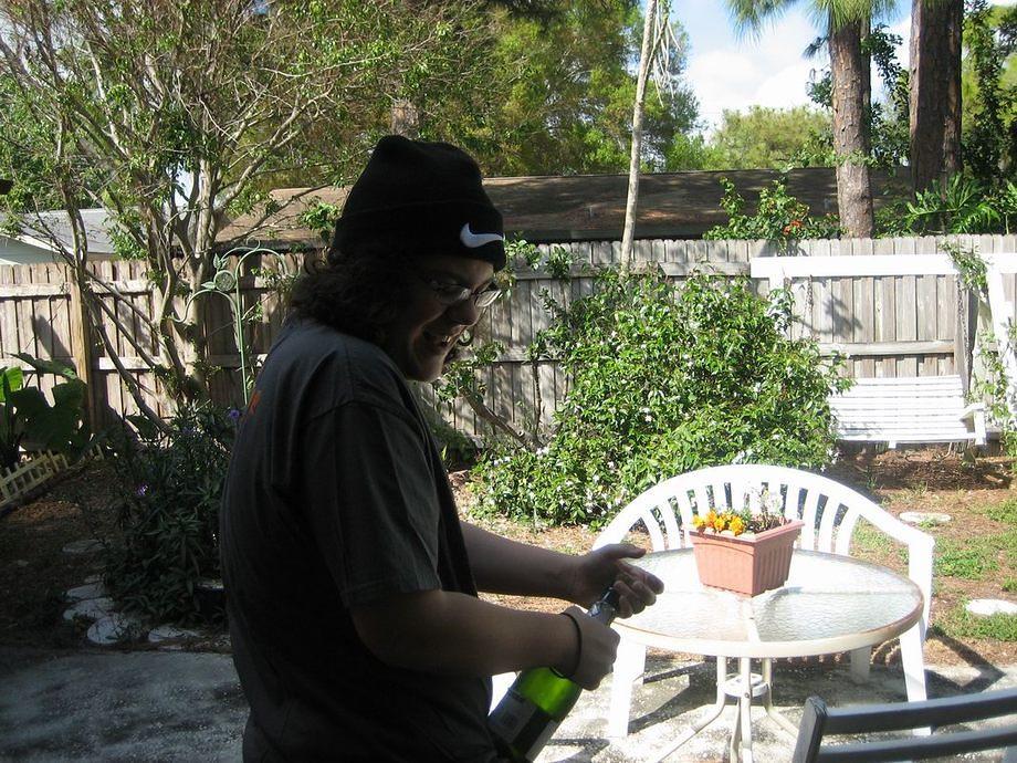 Joshua open Schampan...IMG 3772