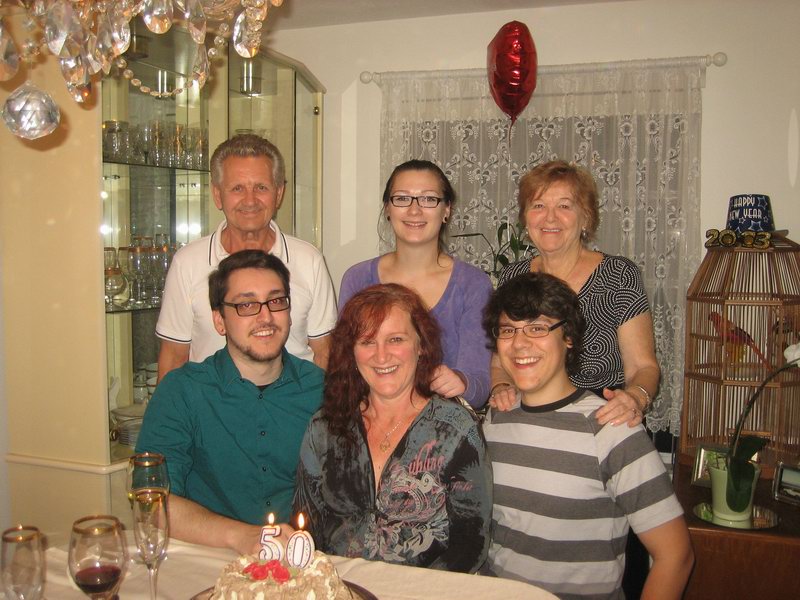 Hanicka, nase mala holcicka, dnes je ji 50 let....7.3.2013  IMG 6419