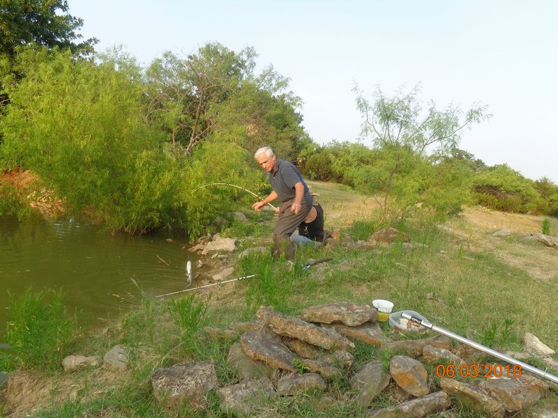 Fishing on Lojzik's Ranch DSC08943