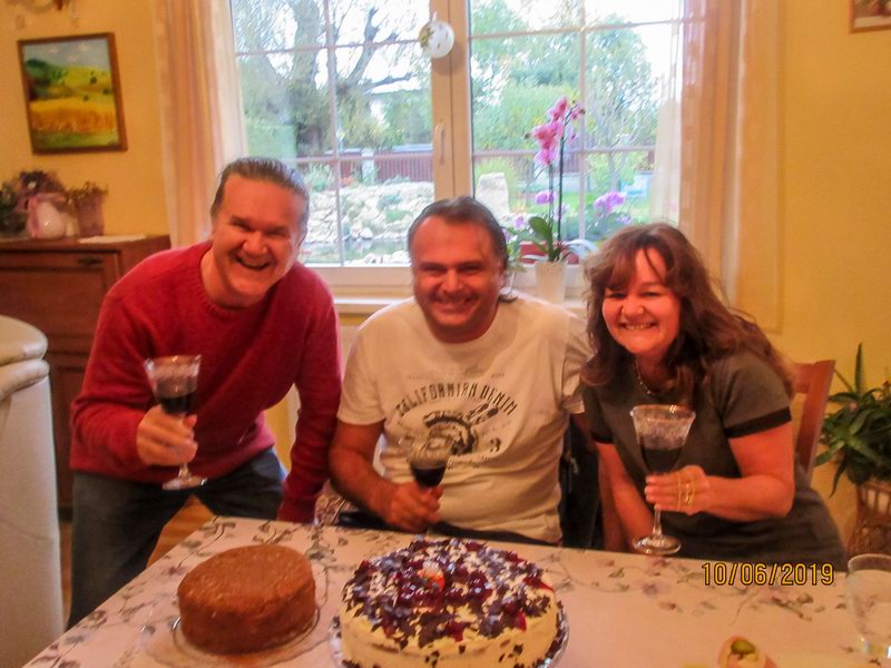 Dolni Břežany Oct 6.2019 Katka 6. Ritchie 7. & Jirka 8. - Celebrating Birthday