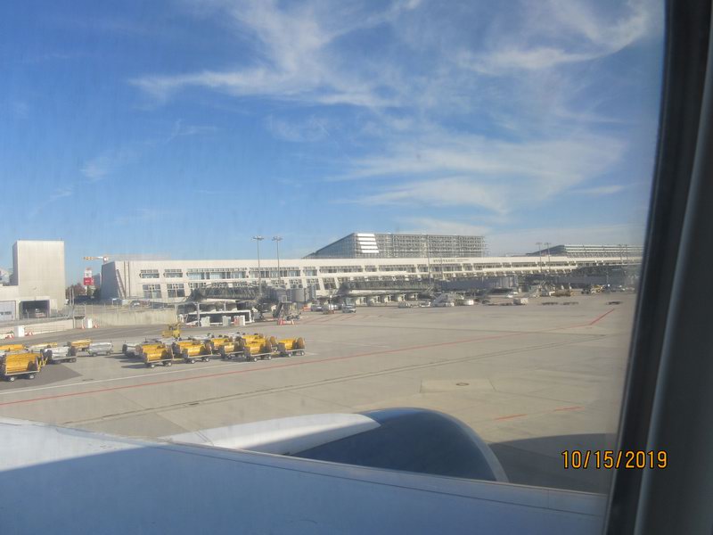 Stuttgart Airport, Germany Oct 15, 2019