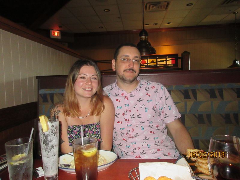 Oslava v Red Lobster restaurant...tu mame moc radi..  IMG 0241