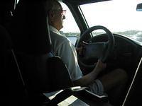WALTER TAKING US FROM FORT MYERS AIRPORT WITH PETER's VAN TO OUR CAR
AT HIS HOUSE IMG_2342.JPG
