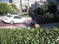 Driving down the famous Lombard Street IMG_4499.JPG