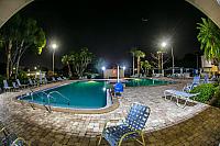 Nas bazen vecer!!!! Our pool area