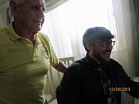 Talking on Skype with Richie