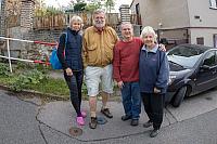 Stana a Risa, vedle nej kamarad a kamaradka  z piskoviste . Ha, ha...  20191006152622 5946