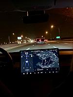 Chris taking us home with his great car/Chris nas veze domu s jeho senzacnim autem