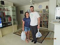 IMG 0992  Zari, Amanda narozeniny, u nas ...s Joshua....